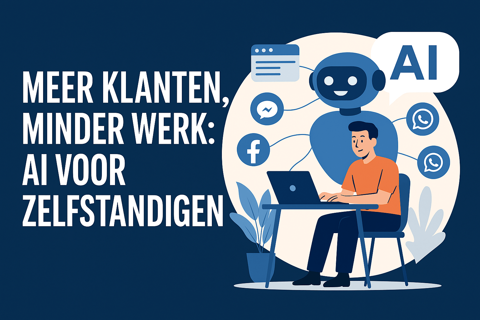 AI voor zelfstandigen en kmo's voor het opvolgen van leads en plannen van afspraken